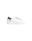 D.A.T.E. Sfera Lace Up Leather Sneakers White