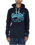 Superdry Classic Vintage Logo Hooded Sweatshirt Navy