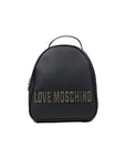 Love Moschino Maxi Lettering Backpack Black