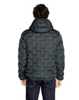 Replay Winter Hooded Full-Zip Jacket Navy Blue