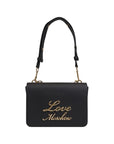 Love Moschino Lovely Love Logo Mini Bag Black