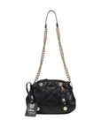 Liu Jo Quilted Chain Crossbody Bag Black