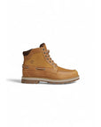 Timberland Britton Road 7 Eye Moc Toe Boots Tan