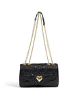 Love Moschino Embossed Logo Chain Strap Shoulder Bag