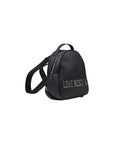 Love Moschino Maxi Lettering Backpack Black