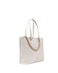 Liu Jo Monogram Chain Shopping Tote Bag