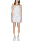 Tommy Hilfiger Jeans Denim Mini Dress White