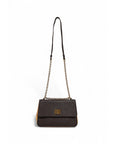 Alviero Martini Prima Classe Chain Shoulder Bag Black