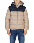 Napapijri Hornlen Hooded Puffer Down Jacket Beige