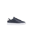 Tommy Hilfiger Side Logo Leather Trainer Sneakers Navy