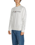 Tommy Hilfiger Logo Essential Sweatshirt White