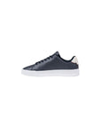 Tommy Hilfiger Side Logo Leather Trainer Sneakers Navy