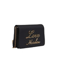 Love Moschino Logo Lettering Mini Shoulder Bag Black