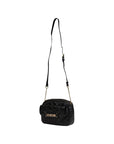 Love Moschino Quilted Zipped Crossbody Bag Black