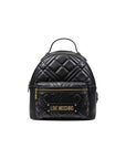 Love Moschino Quilted Faux Leather Backpack