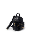 Love Moschino Zaino Quilted Faux Leather Backpack Black