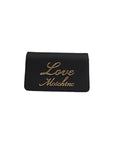 Love Moschino Logo Lettering Mini Shoulder Bag Black