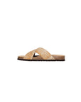 Alviero Martini Prima Classe Geo Detail Sandals Beige