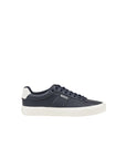 Boss Aiden Leather Sneakers Navy