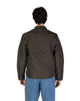 Replay Quilted Polyamide Turtleneck Jacket Olive