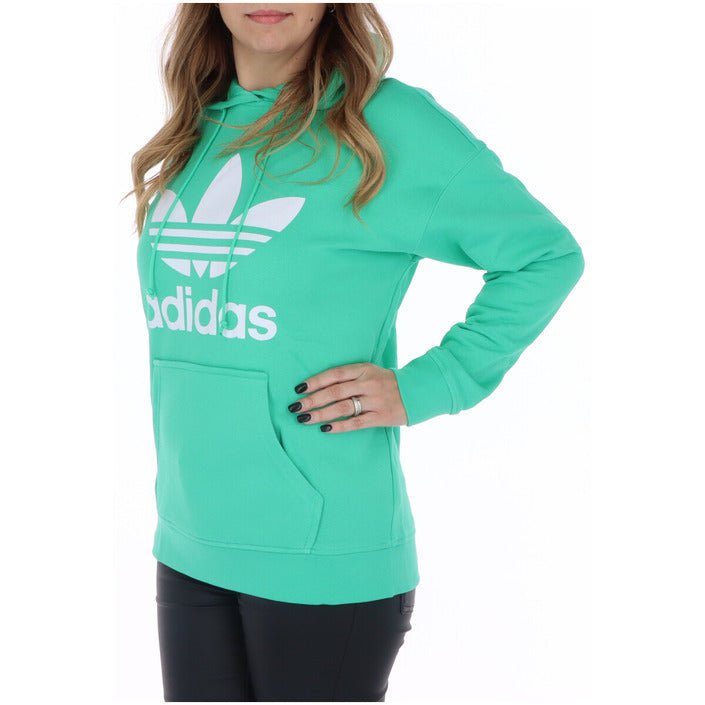 Adidas Originals Hooded Cotton Sweatshirt Mint - Princess Attitude