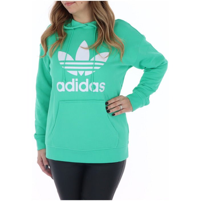 Adidas Originals Hooded Cotton Sweatshirt Mint - Princess Attitude