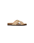 Alviero Martini Prima Classe Geo Detail Sandals Beige