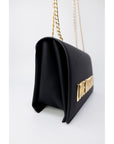 Love Moschino Lettering Chain Strap Shoulder Bag Black