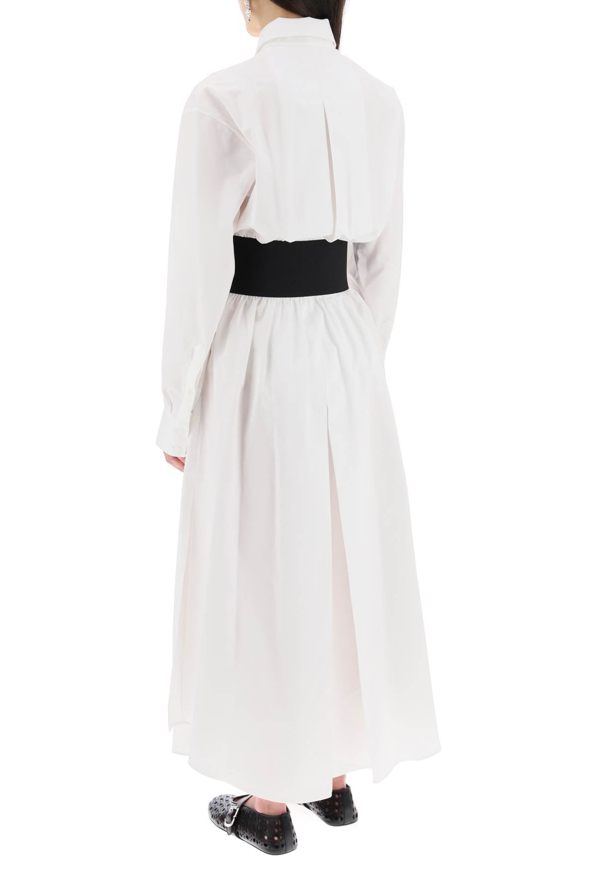 Alaia - Poplin Chemisier With Belt - Princess Attitude