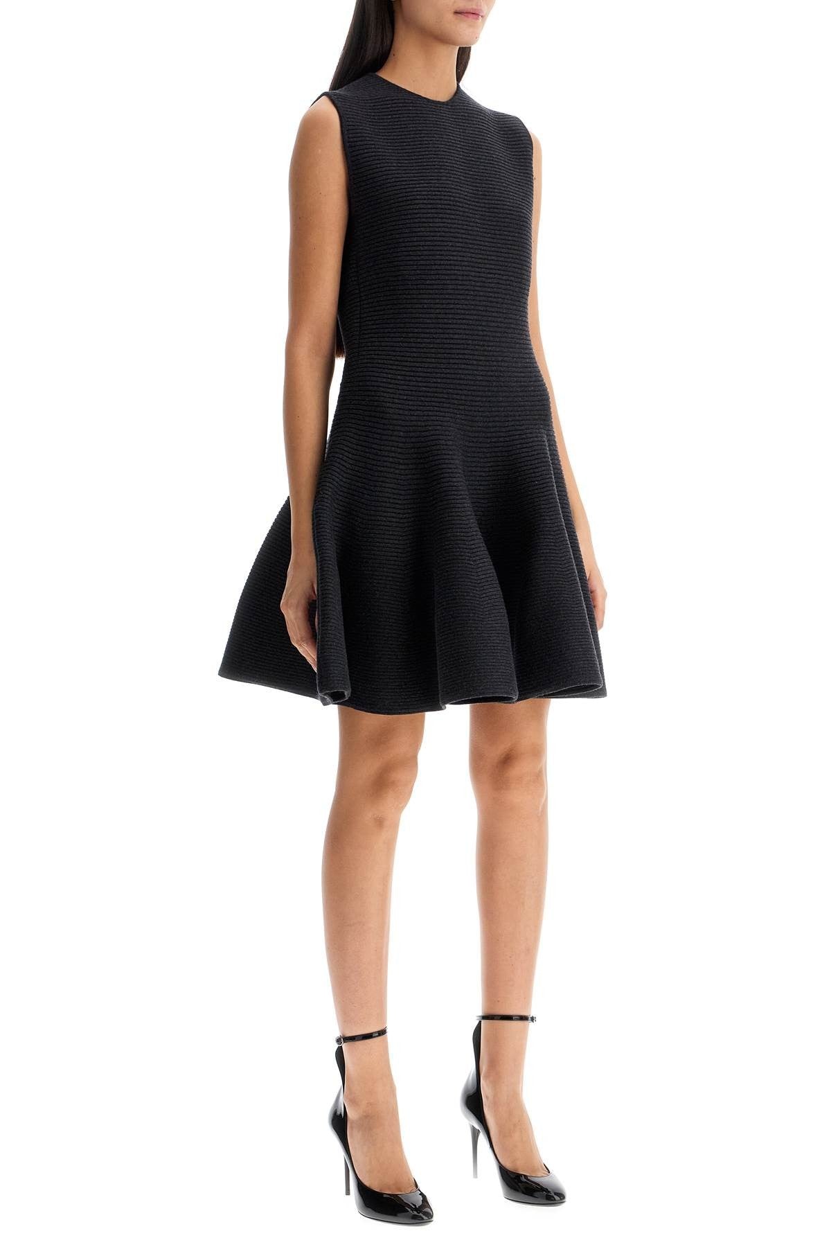 Alaia - 'Ribbed Knit Skater Dress With - Princess Attitude