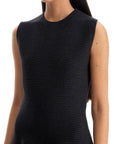 Alaia - 'Ribbed Knit Skater Dress With - Princess Attitude