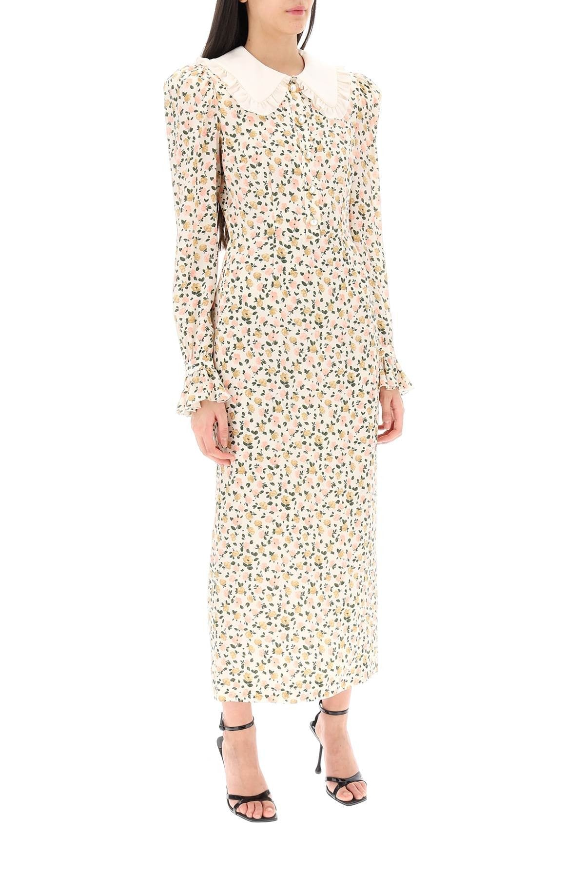 Alessandra Rich - Floral Shirt Dress - Princess Attitude