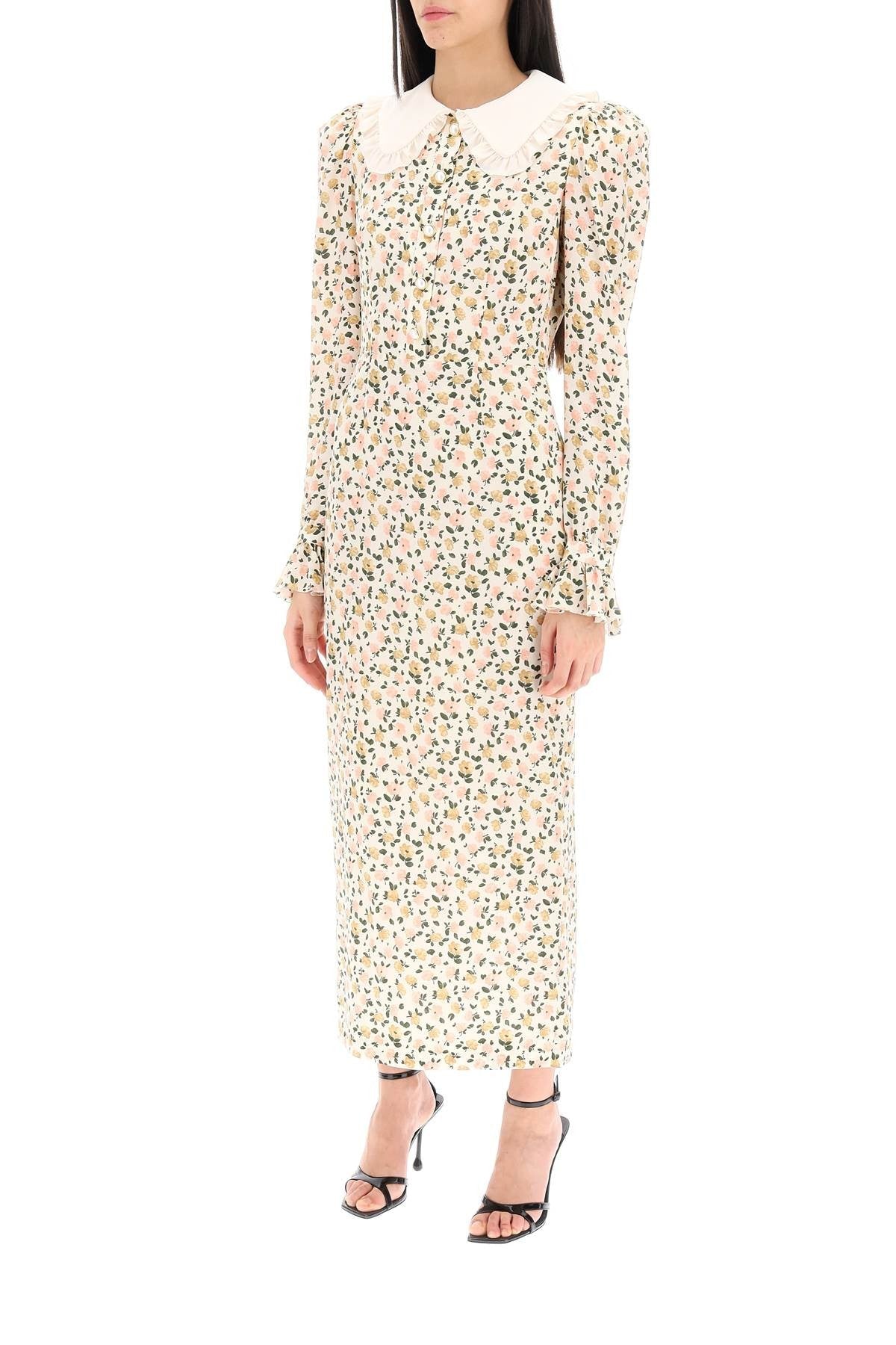 Alessandra Rich - Floral Shirt Dress - Princess Attitude