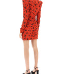 Alessandra Rich - High - Neck Floral Mini Dress - Princess Attitude