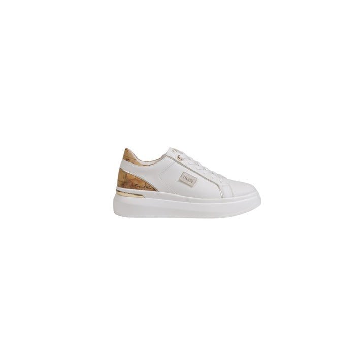 Alviero Martini Prima Classe Faux Leather Geo Sneakers - Princess Attitude