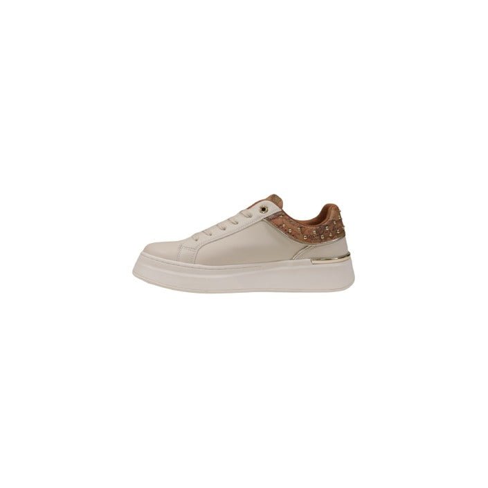 Alviero Martini Prima Classe Faux Leather Geo Sneakers - Princess Attitude