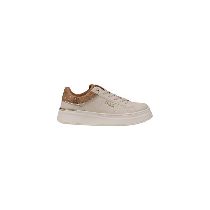 Alviero Martini Prima Classe Faux Leather Geo Sneakers - Princess Attitude