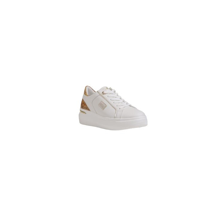 Alviero Martini Prima Classe Faux Leather Geo Sneakers - Princess Attitude