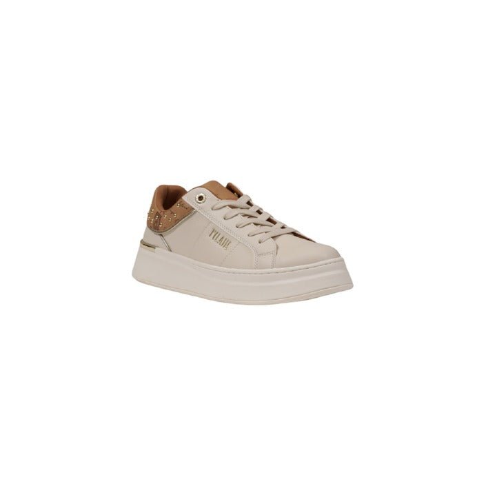 Alviero Martini Prima Classe Faux Leather Geo Sneakers - Princess Attitude