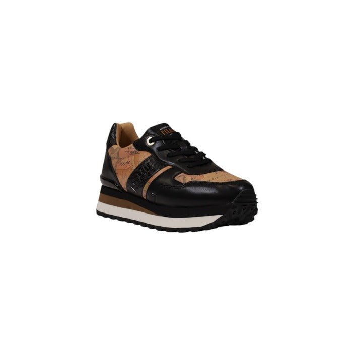 Alviero Martini Prima Classe Faux Leather Trainer Sneakers - Princess Attitude