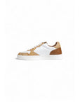 Alviero Martini Prima Classe Geo Classic Leather Sneakers - Princess Attitude