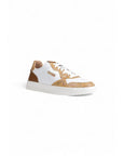 Alviero Martini Prima Classe Geo Classic Leather Sneakers - Princess Attitude