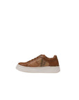 Alviero Martini Prima Classe Geo Faux Leather Sneakers - Princess Attitude