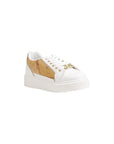 Alviero Martini Prima Classe Geo Faux Leather Sneakers - Princess Attitude