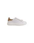 Alviero Martini Prima Classe Leather Lace Up Sneakers White - Princess Attitude