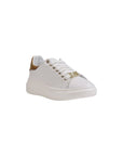 Alviero Martini Prima Classe Leather Lace Up Sneakers White - Princess Attitude