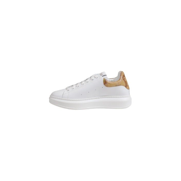 Alviero Martini Prima Classe Smooth Leather Sneakers White - Princess Attitude