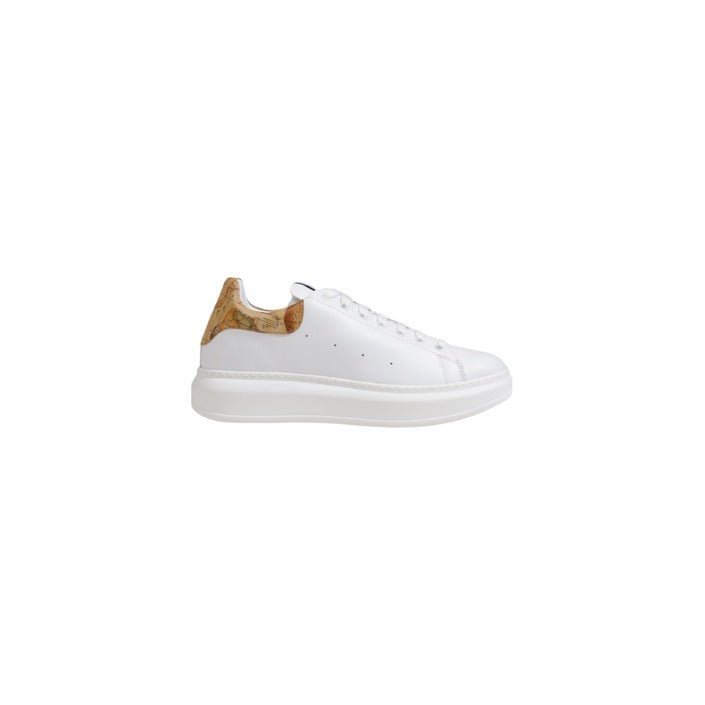 Alviero Martini Prima Classe Smooth Leather Sneakers White - Princess Attitude