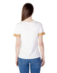 Alviero Martini Prima Classe Stretch Cotton Jersey T-Shirt White - Princess Attitude