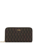 Alviero Martini Prima Classe Zip Around Wallet Brown - Princess Attitude